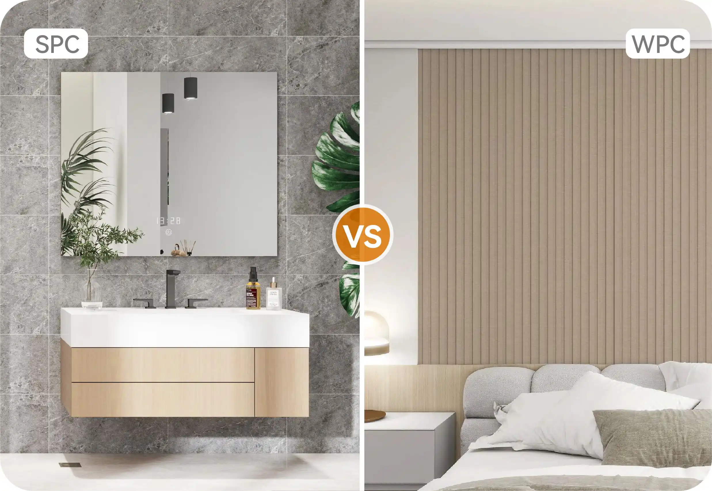 SPC and WPC Wall Panels: Composition, Benefits, and Comparison by Intco Decor